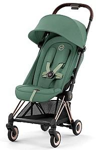 Carucior de plimbare Cybex Coya Rosegold Leaf Green