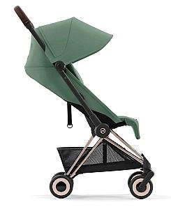 Carucior de plimbare Cybex Coya Rosegold Leaf Green