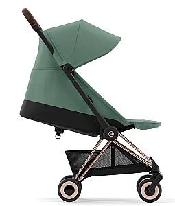 Carucior de plimbare Cybex Coya Rosegold Leaf Green