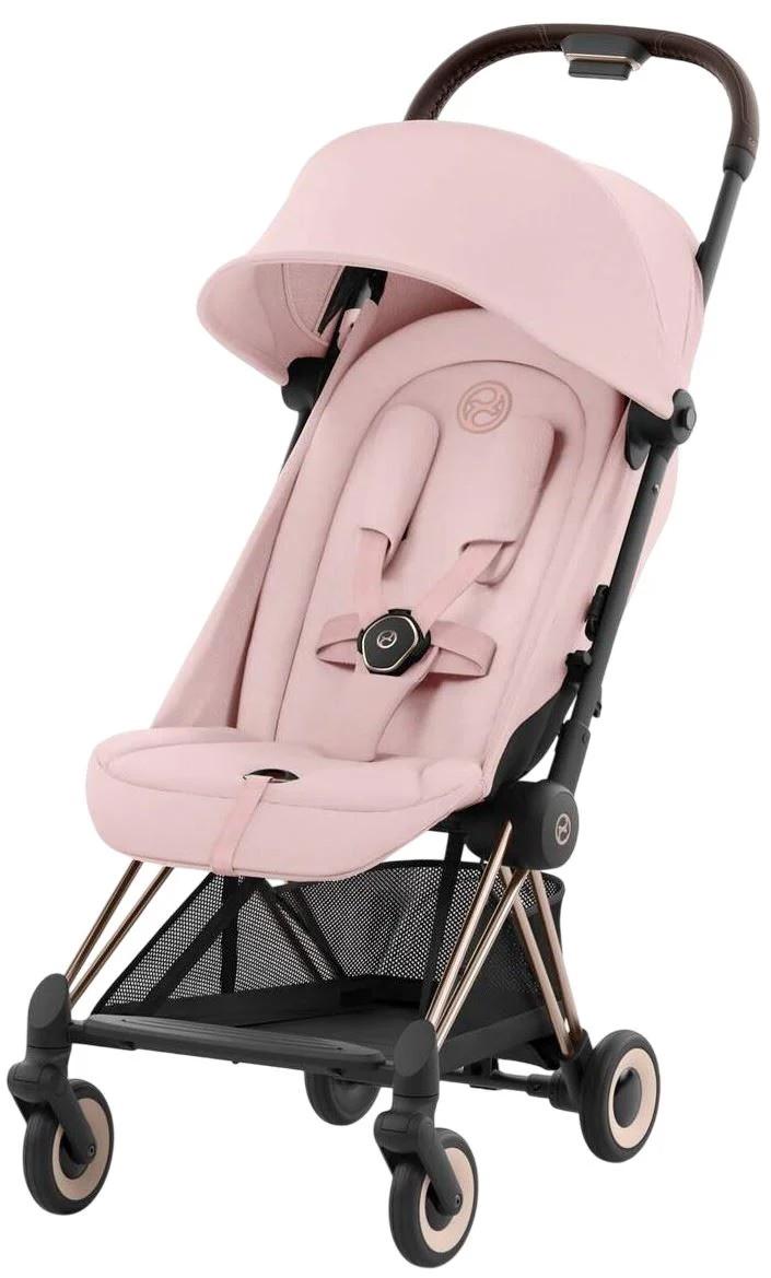 Carucior de plimbare Cybex Coya Rosegold Peach Pink Light Pink