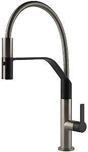 Robinet bucatarie Gessi MESH Finox Brushed Nickel /Matte Black 60005#599