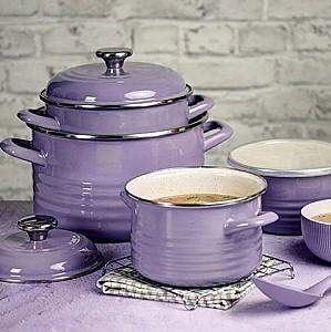 Cratita Metalac Waves Violet