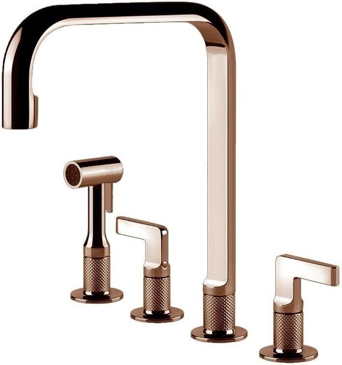 Robinet bucatarie Gessi INCISO Copper PVD 58703#030