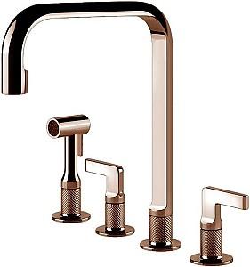 Robinet bucatarie Gessi INCISO Copper Brushed PVD 58703#708