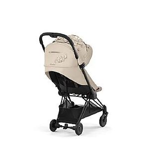 Carucior de plimbare Cybex Coya Matt Black Simply Flowers Beige