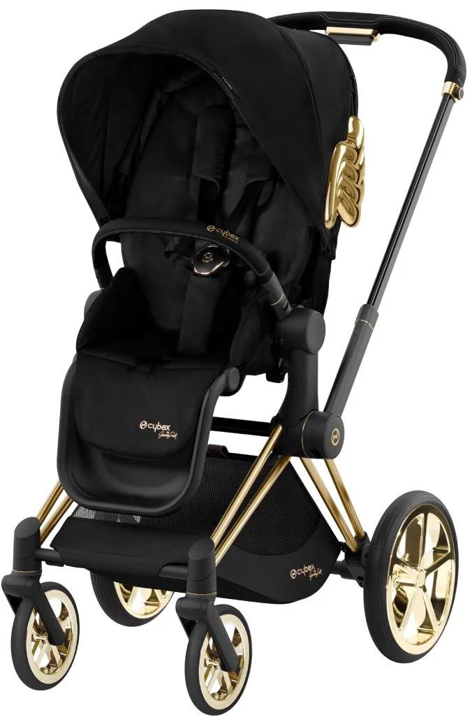 Carucior de plimbare Cybex Priam JS RBAS Wings Black