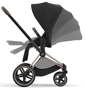 Carucior de plimbare Cybex Priam JS RBAS Wings Black