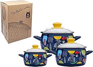 Set vase de gatit Metalac Appetit 3buc