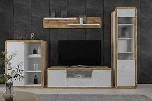 Living Yasen Ski Nimphea Alb/Stejar Appalachi(Maro)