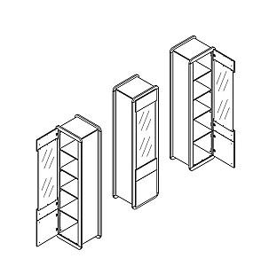 Living Yasen Ski Nimphea Alb/Stejar Appalachi(Maro)