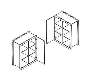 Living Yasen Ski Nimphea Alb/Stejar Appalachi(Maro)