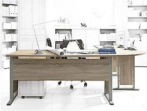 Masa de birou Yasen Ofice Line BIU 160 Stejar Sonoma