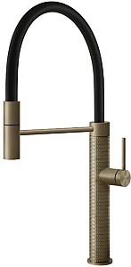 Robinet bucatarie Gessi Warn Bronze Brushed PVD 60012#726