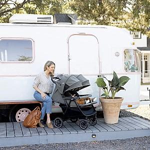 Carucior pentru gemeni Joie Estrella Ebony