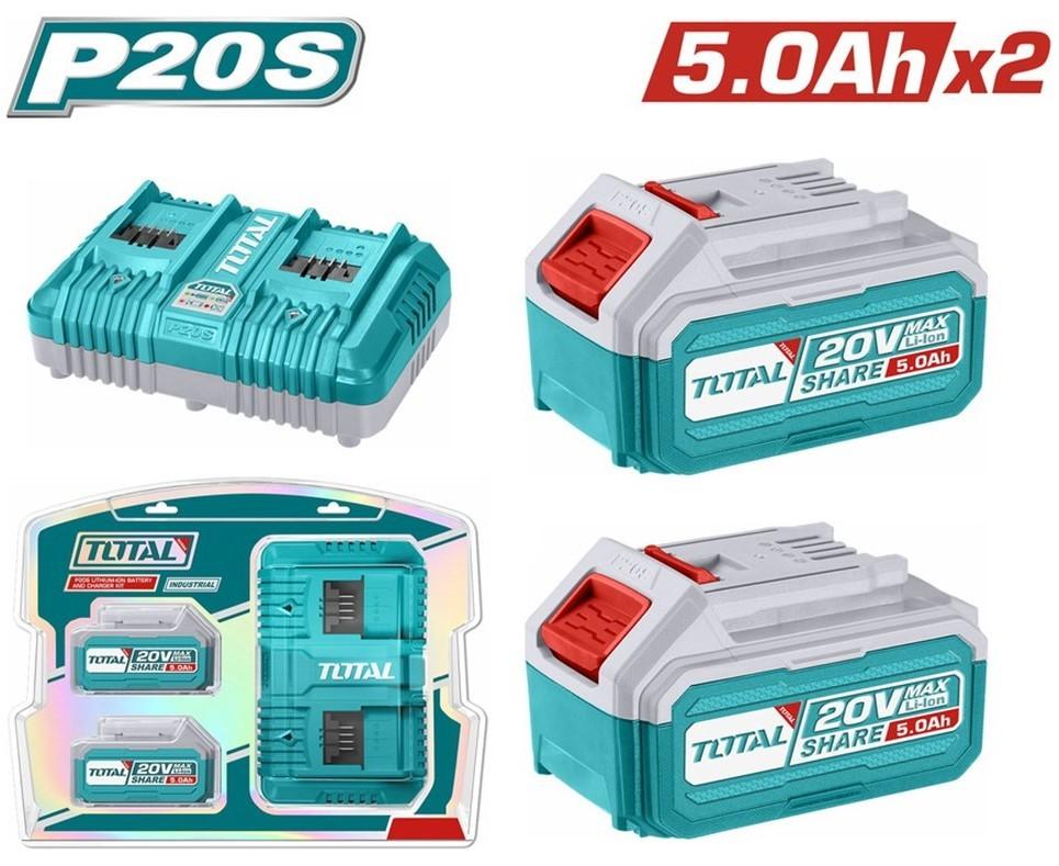 Incarcator pentru scule electrice Total TFBCPK2425