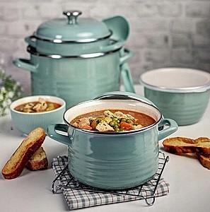 Cratita Metalac Waves Green 2 l