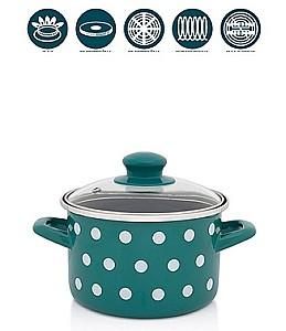 Cratita Metalac Green Dots 2l