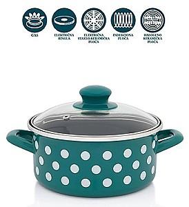 Cratita Metalac Green Dots 2.2 l