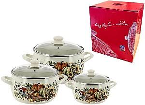 Set vase de gatit Metalac Bostan 3 buc