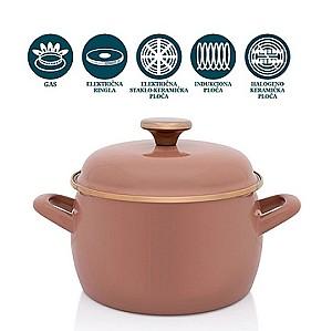 Cratita Metalac Mocha Mousse 3.1 l