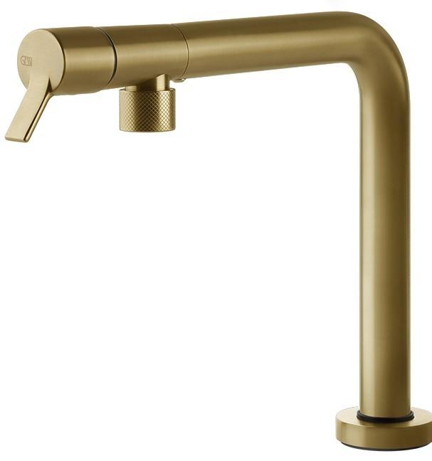 Robinet bucatarie Gessi SUGGIU Gold Brushed PVD 60071#716