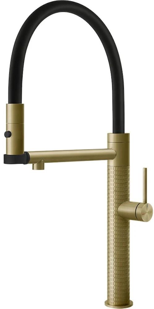 Robinet bucatarie Gessi Brass Brushed PVD 60212#727