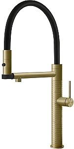 Robinet bucatarie Gessi Brass Brushed PVD 60212#727