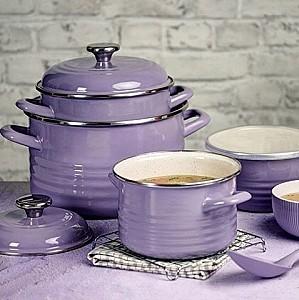 Cratita Metalac Waves Violet 2 l