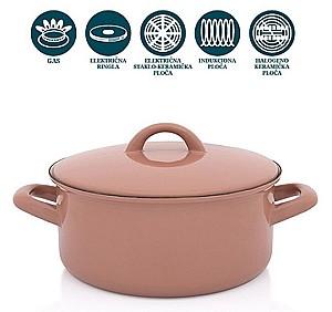 Cratita Metalac Mocha Mousse 2.75 l