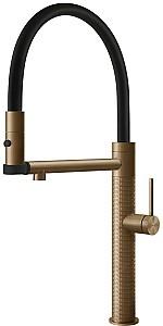 Robinet bucatarie Gessi Warn Bronze Brushed PVD 60212#726