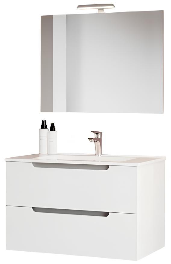 Set de mobila de baie Savini Due Ibiza 80C/F00+oglinda 210/EL+LAMP