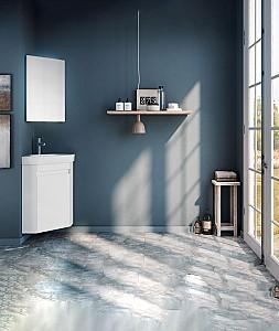 Dulap de baie Orka Zag 34x65 White