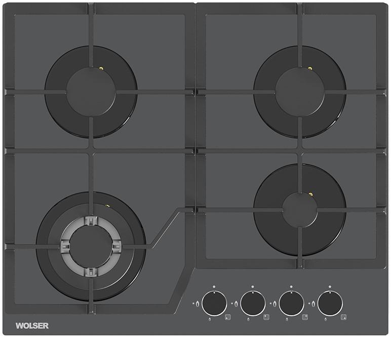 Plita pe gaz incorporabila Wolser WL-6400 GBN Q Gray