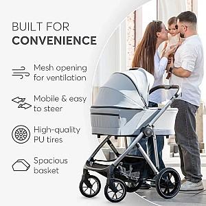 Carucior 3 in 1 Kikka Boo Chiara Black