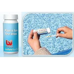  BESTWAY Benzi de testare apă 3 în 1 (clor, pH, alcalinitate totală)