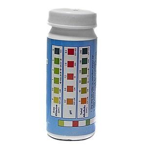  BESTWAY Benzi de testare apă 3 în 1 (clor, pH, alcalinitate totală)