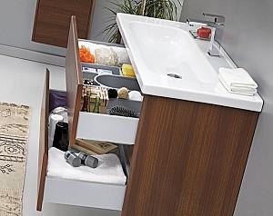 Dulap sub lavoar Orka Duden 100 Odeon White