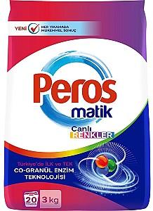 Pulbere de spalat Peros Bright Colors 3kg