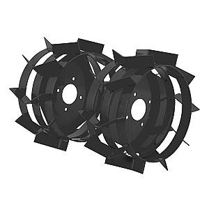 Roti metalice pentru motocultoare TECHNOWORKER 400x8-23 (set)