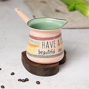 Ibric de cafea Metalac Have A Beautiful Day 0.4 l