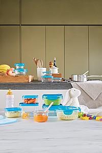 Set de recipiente alimentare Bormioli Rocco Frigoverre Baby (24975)
