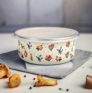 Set de recipiente alimentare Metalac Fiorella 1.3 l