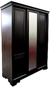 Dulap-cupe Viitorul Serenada 3 Usi Glisante Stejar Închis