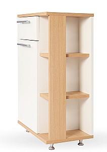 Comoda Andra 1 usa si sertar alb/stejar (OT-A3ME-64)