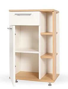 Comoda Andra 1 usa si sertar alb/stejar (OT-A3ME-64)