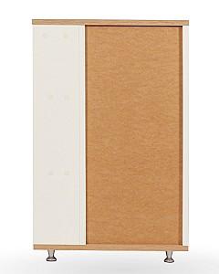 Comoda Andra 1 usa si sertar alb/stejar (OT-A3ME-64)