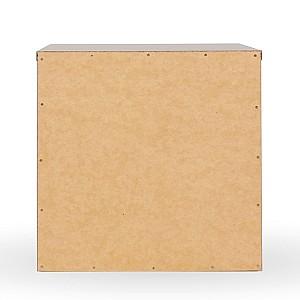 Comoda Andra cu 2 sertare alb/gri (OT-A1XSS-14)