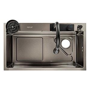 Chiuveta de bucatarie Art Flame SHARLOTA HR 7845 Black