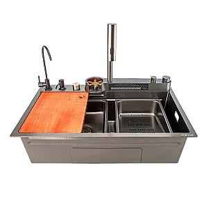 Chiuveta de bucatarie Art Flame MARIA LUX DF 7546 Black