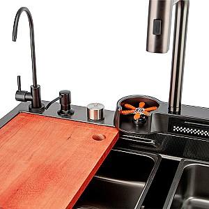 Chiuveta de bucatarie Art Flame MARIA LUX DF 7546 Black